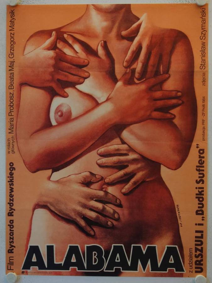 Alabama originales polnisches Filmplakat